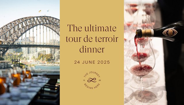 The Ultimate Tour de Terroir Dinner at Cafe Sydney 2025 Ticket image number 0