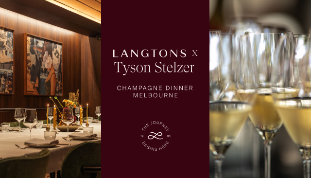 LANGTONS x Tyson Stelzer Taste Champagne Dinner Melbourne 2025 Ticket image number 0