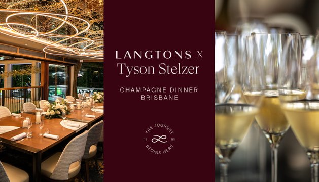 LANGTONS x Tyson Stelzer Taste Champagne Dinner in Brisbane 2025 Ticket