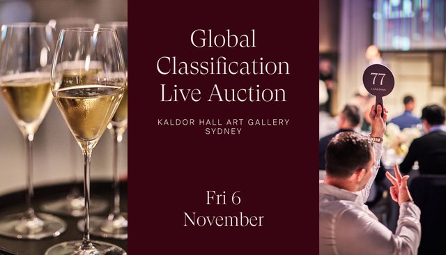 Global Classification Live Auction Sydney 2026 Ticket image number 0