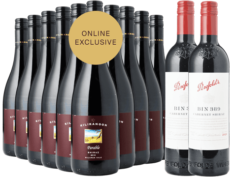LANGTONS Kilikanoon Parable and Bin 389 12 Pack No 2 Shiraz, McLaren Vale MV Case image number 0