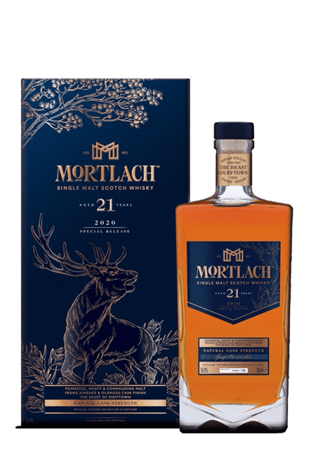 MORTLACH Rare by Nature 21 Year Old Single Malt Scotch Whisky 56.9% ABV, Speyside NV
