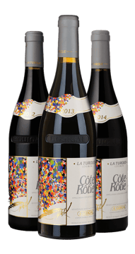 LANGTONS E. GUIGAL La Turque, Cote-Rotie vertical 2012, 2013 & 2014 3-pack MV Case image number 0