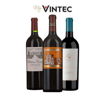 LANGTONS My Vintec Bordeaux Collector 3 Bottle Pack MV Case image number 0