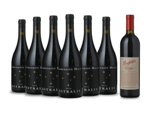 LANGTONS CLARENDON HILLS Astralis Syrah 2018 with Bonus bottle of PENFOLDS Bin 95 Grange 2018, 7 Pack  2018 Case
