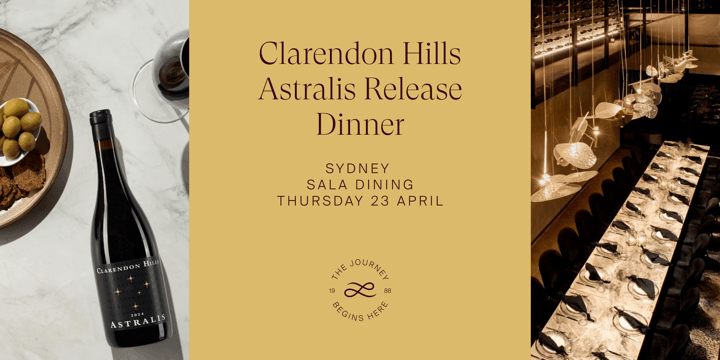 Clarendon Hills Release Dinner Sydney 2026 Ticket