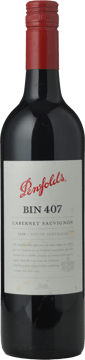 PENFOLDS Bin 407 Cabernet Sauvignon, South Australia 2008 Bottle image number 0