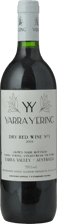 YARRA YERING Dry Red Wine No.1 Cabernets, Yarra Valley 2001 Bottle