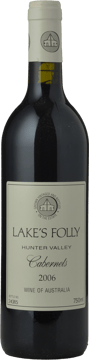 LAKE'S FOLLY Cabernets, Hunter Valley 2006 Bottle image number 0