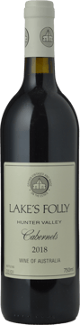 LAKE'S FOLLY Cabernets, Hunter Valley 2018 Bottle image number 0