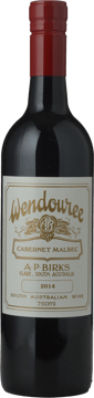 WENDOUREE Cabernet Malbec, Clare Valley 2014 Bottle image number 0