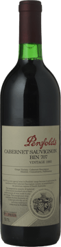 PENFOLDS Bin 707 Cabernet Sauvignon, South Australia 1993 Bottle image number 0