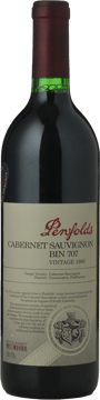 PENFOLDS Bin 707 Cabernet Sauvignon, South Australia 1993 Bottle image number 0