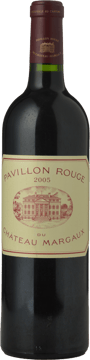 PAVILLON ROUGE DU CHATEAU MARGAUX Second wine of Chateau Margaux, Margaux 2005 Bottle image number 0