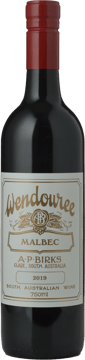 WENDOUREE Malbec, Clare Valley 2019 Bottle image number 0