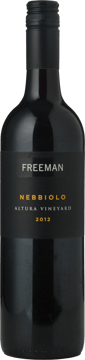 FREEMAN Altura Vineyard Nebbiolo, Hilltops  2012 Bottle image number 0