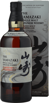 SUNTORY Yamazaki Kogei Collection Peated Spanish Oak43% ABV Single Malt Whisky, Japan NV 700ml image number 0