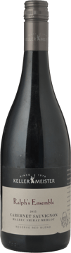 KELLERMEISTER WINES Ralph's Ensemble Reserve Cabernet Malbec Merlot Shiraz, Barossa Valley 2015 Bottle image number 0