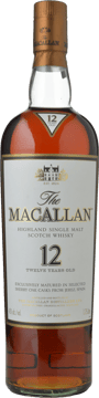 MACALLAN 12 Year Old Single Malt Whisky 43% ABV, Scotland NV 1750ml Bottle image number 0