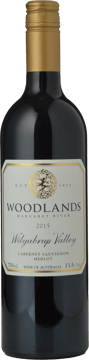 WOODLANDS Wilyabrup Valley Cabernet Merlot, Margaret River 2015 Bottle image number 0