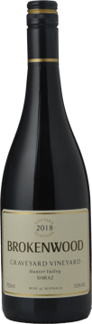 BROKENWOOD WINES Graveyard Vineyard Shiraz, Hunter Valley 2018 Bottle image number 0