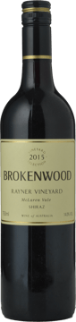 BROKENWOOD WINES Rayner Vineyard Shiraz, McLaren Vale 2015 Bottle image number 0