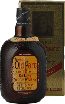 GRAND OLD PARR 12 Year Old Deluxe Scotch Whisky 43% ABV, Scotland NV One Litre Bottle image number 0