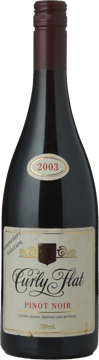 CURLY FLAT Pinot Noir, Macedon Ranges 2003 Bottle image number 0