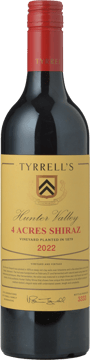 TYRRELL'S 4 Acres Shiraz, Hunter Valley 2022 Bottle image number 0