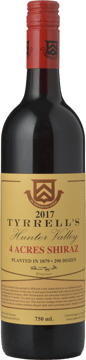 TYRRELL'S 4 Acres Shiraz, Hunter Valley 2017 Bottle image number 0