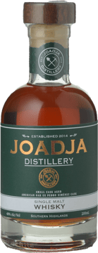 JOADJA DISTILLERY Small Cask Aged American Oak Ex Pedro Ximenez Batch 7 ABV 48% Single Malt Whisky, Southern Highlands NV 200ml Bottle image number 0