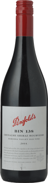 PENFOLDS Bin 138 Shiraz Grenache Mataro, Barossa Valley 2004 Bottle image number 0