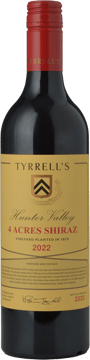 TYRRELL'S 4 Acres Shiraz, Hunter Valley 2022 Bottle image number 0