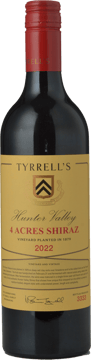 TYRRELL'S 4 Acres Shiraz, Hunter Valley 2022 Bottle image number 0