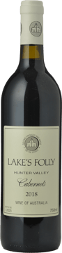 LAKE'S FOLLY Cabernets, Hunter Valley 2018 Bottle image number 0