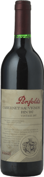 PENFOLDS Bin 707 Cabernet Sauvignon, South Australia 1997 Bottle image number 0