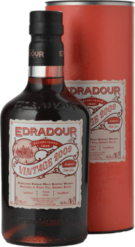 EDRADOUR Matured in First Fill Sherry Butts Small Batch 46% ABV, The Highlands 2009 700ml image number 0