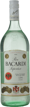 BACARDI Light-Dry Rum NV 1125ml Bottles image number 0