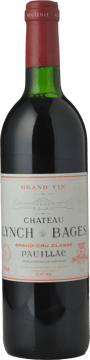 CHATEAU LYNCH-BAGES 5me cru classe, Pauillac 1986 Bottle image number 0