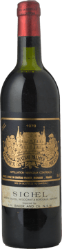 CHATEAU PALMER 3me cru classe, Margaux 1978 Bottle image number 0