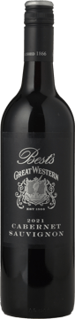 BEST'S WINES Great Western Cabernet Sauvignon, Grampians 2021 Bottle image number 0