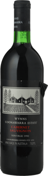 WYNNS COONAWARRA ESTATE Cabernet Sauvignon, Coonawarra 1990 Bottle image number 0