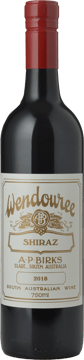 WENDOUREE Shiraz, Clare Valley 2018 Bottle image number 0