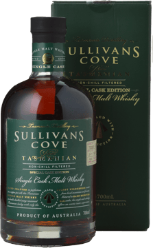 SULLIVANS COVE Special Single Cask TD0231 63.8% ABV Single Malt Whisky, Tasmania NV 700ml image number 0