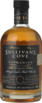 SULLIVANS COVE American Oak Single Cask HH0076 47.5% ABV Single Malt Whisky, Tasmania NV 700ml image number 0