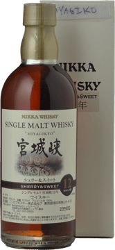 THE NIKKA WHISKY DISTILLING CO MIYAGIKYO 12 Years Old Sherry & Sweet 55% ABV Single Malt Whisky, Japan NV 500ml image number 0