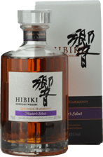 SUNTORY Hibiki Japanese Harmony Master's Select 43% ABV Whiskey, Japan NV 700ml