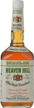 HEAVEN HILL DISTILLERIES Old Style Bourbon Charcoal Filtered 37.2% ABV, Kentucky NV One Litre Bottle image number 0