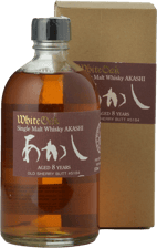 EIGASHIMA BREWERY White Oak Akashi 8 Year Old Sherry Butt 50% ABV Whisky, Japan NV 500ml