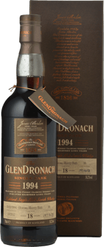 THE GLENDRONACH 18 Years Old Oloroso Sherry Butt 58.2% ABV, The Highlands 1994 700ml image number 0